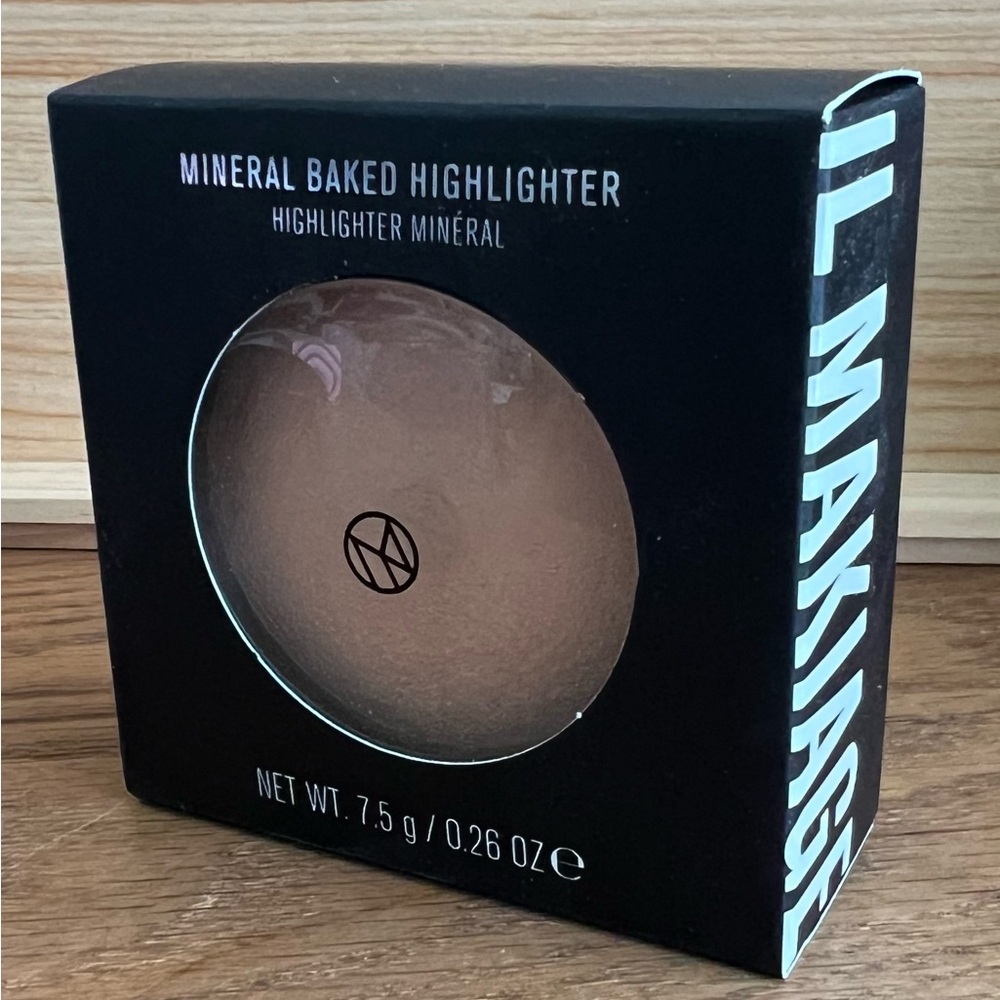 New! IL Makiage Mineral Baked Highlighter Shade is Halo 7.5g 0.26 oz NIB!